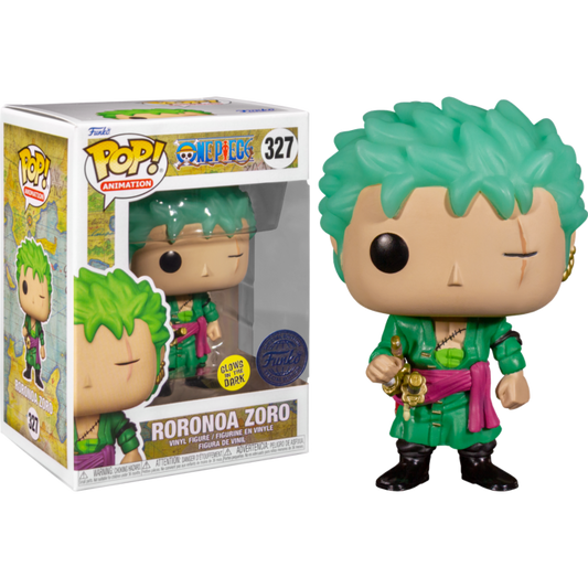 One Piece - Roronoa Zoro Glow-in-the-Dark Pop! Vinyl Figure #327