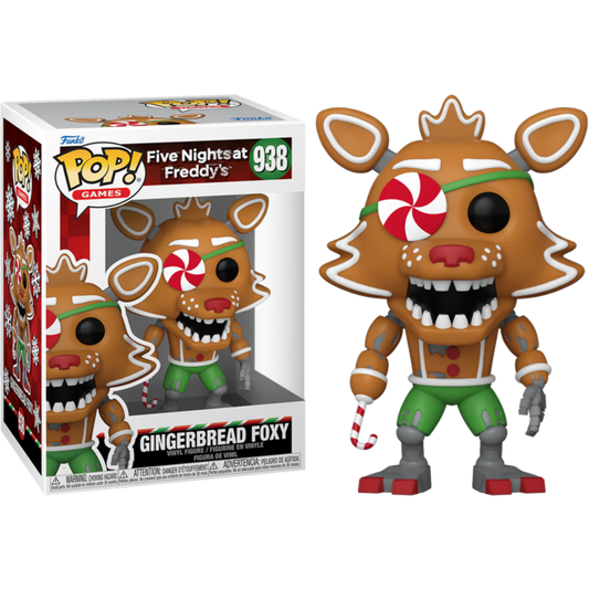 Five Nights at Freddy's - Holiday Gingerbread Foxy Pop! Vinyl Figure #938