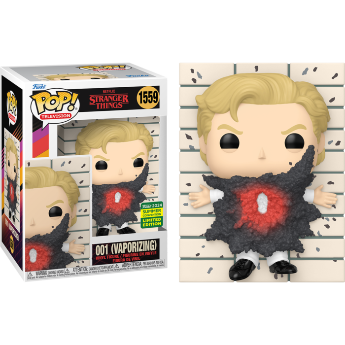 Stranger Things - 001 (Vaporizing) Pop! Vinyl Figure (2024 Summer Convention Exclusive) #1159