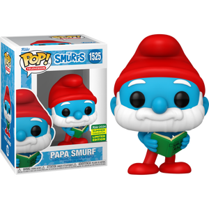 The Smurfs - Papa Smurf Pop! Vinyl Figure (2024 Summer Convention Exclusive) #1525