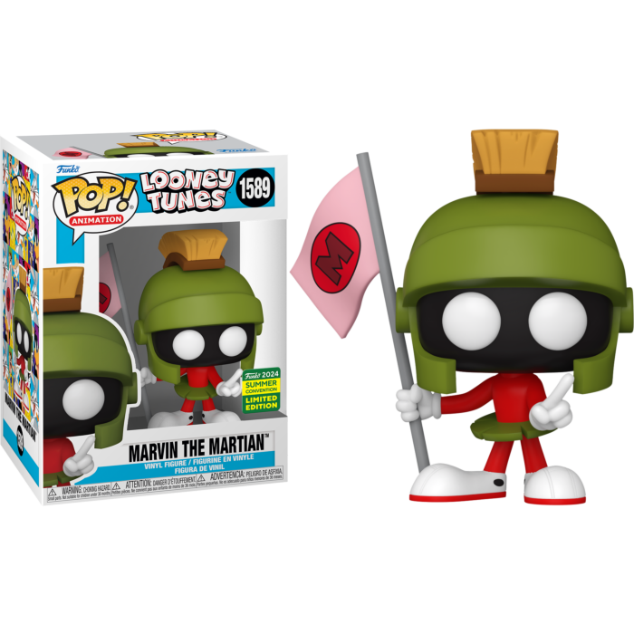 Looney Tunes - Marvin the Martian Pop! Vinyl Figure (2024 Summer Convention Exclusive)
