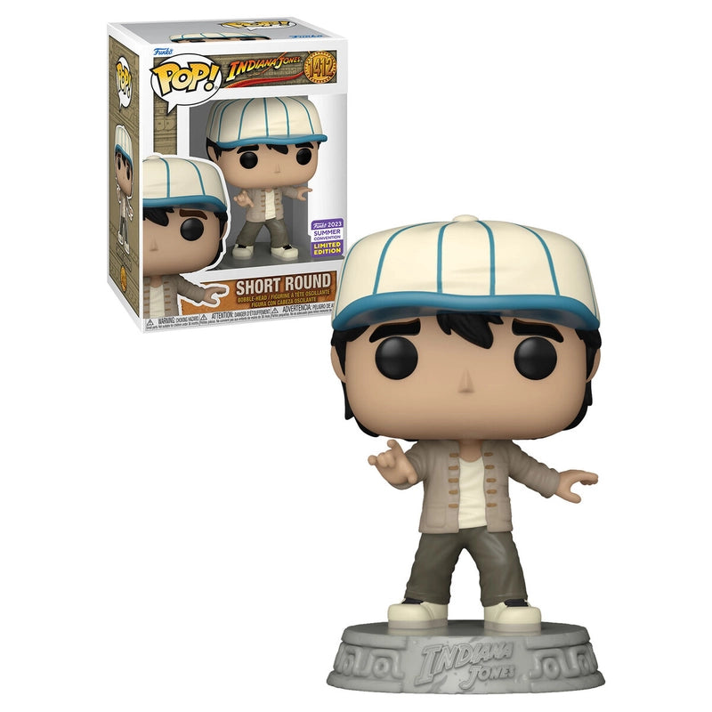 Funko POP! Movies Indiana Jones #1412 Short Round (Temple Of Doom) - 2023 San Diego Comic Con Limited Edition