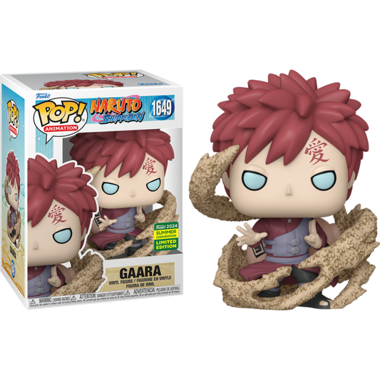 Naruto: Shippuden - Gaara Pop! Vinyl Figure (2024 Summer Convention Exclusive)#1649
