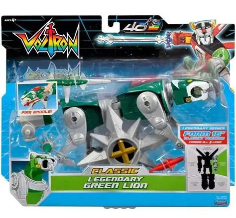 Voltron CLASSIC Legendary Green Lion Combinable Action Figure [40th Anniversary]