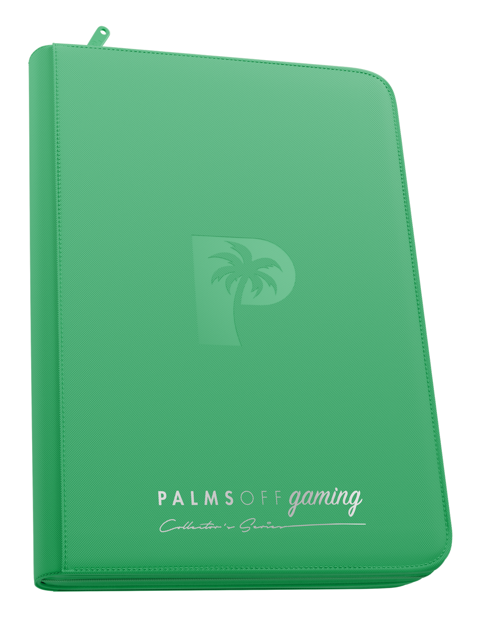 Collector's Series Top Loader Zip Binder - 9 Pocket - Green