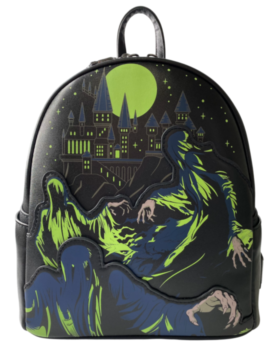 Harry Potter - Dementors Glow in the Dark 10” Faux Leather Mini Backpack