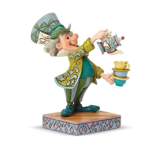 Disney Traditions 12.5cm Mad Hatter From Alice In Wonderland 6001273