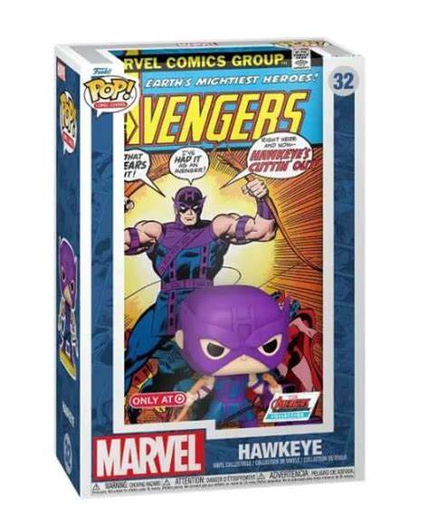 Funko - Pop! Comic Covers 32 Hawkeye