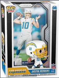 Funko POP! Trading Cards Prizm NBA Basketball LA Chargers Justin Herbert #08