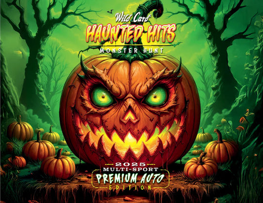 PRE ORDER - EARLY DECEMBER - 2025 Wild Card Multi-Sport Haunted Hits Premium Auto Edition Hobby Box