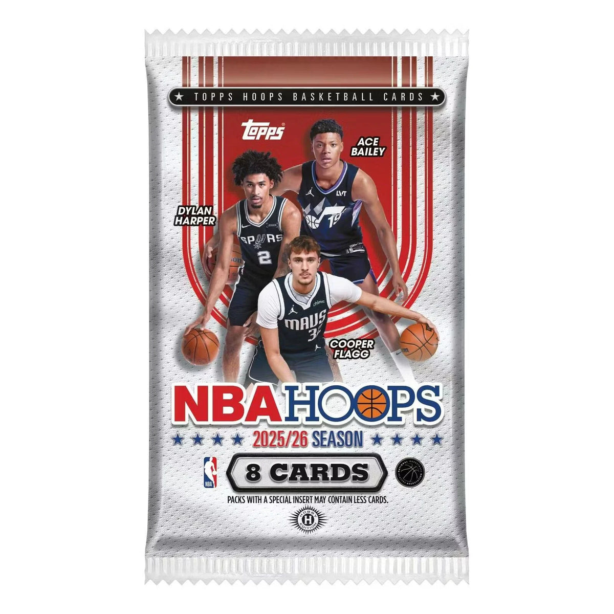 Topps 2025/2026 NBA Hoops Basketball Hobby Pack