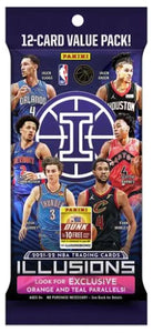 2021-22 PANINI ILLUSIONS NBA BASKETBALL - CELLO/FAT/VALUE PACK