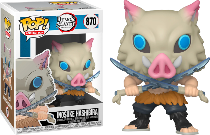 Funko Pop! - Demon Slayer - Inosuke Hashibira Pop! Vinyl Figure #870