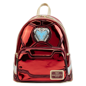 Iron Man - 15th Anniversary Cosplay 10” Faux Leather Mini Backpack