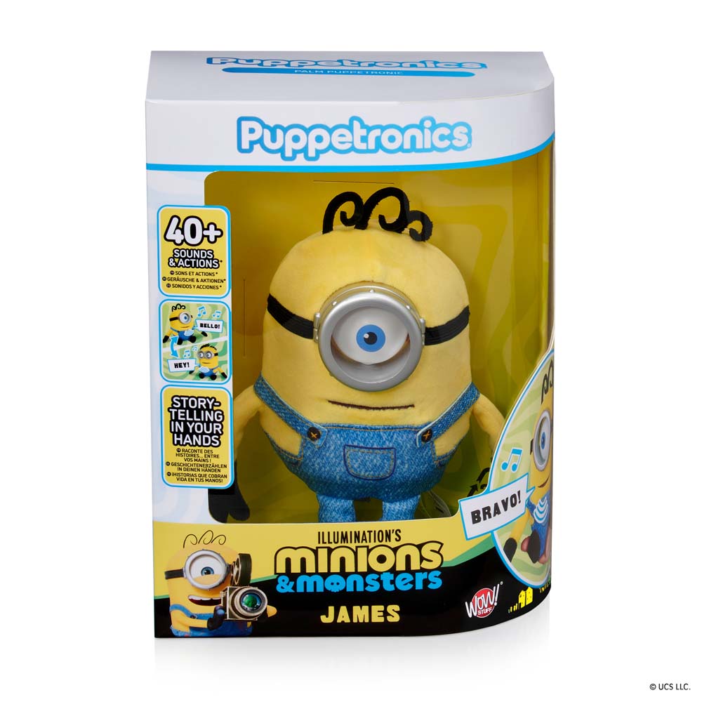 Minions & Monsters Interactive Palm Puppetronic - James
