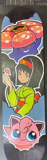 Custom Pokemon Artist Series 1/1 Skateboard Deck - 10 Unique Designs! *Click to see more*