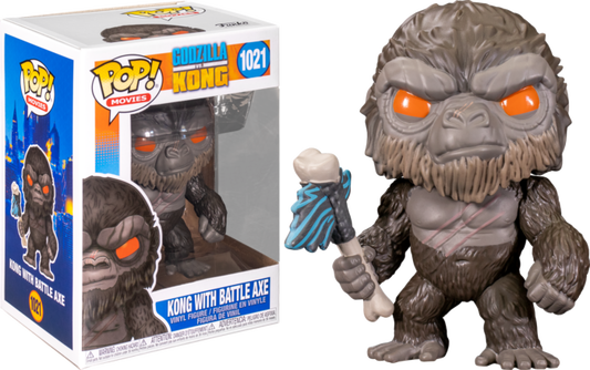 Funko Pop! - Godzilla vs Kong - Kong with Battle Axe Pop! Vinyl Figure #1021