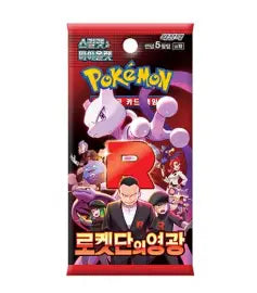 Pokémon: Glory of Team Rocket Korean Single Booster Pack