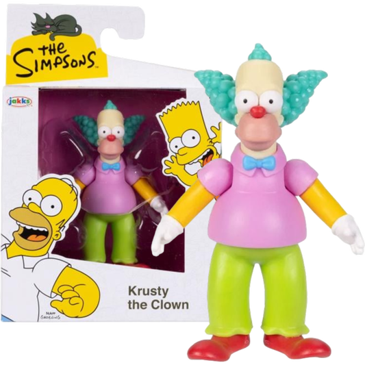The Simpsons - Krusty the Clown 2.5" Scale Action Figure (Wave 2)