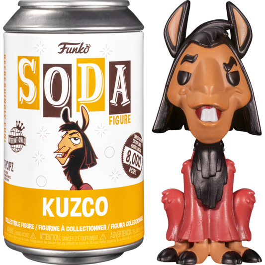 Funko Pop! - The Emperor’s New Groove - Kuzco as Llama Vinyl SODA Figure in Collector Can (International Edition)