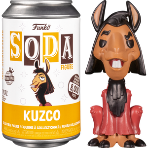 Funko Pop! - The Emperor’s New Groove - Kuzco as Llama Vinyl SODA Figure in Collector Can (International Edition)