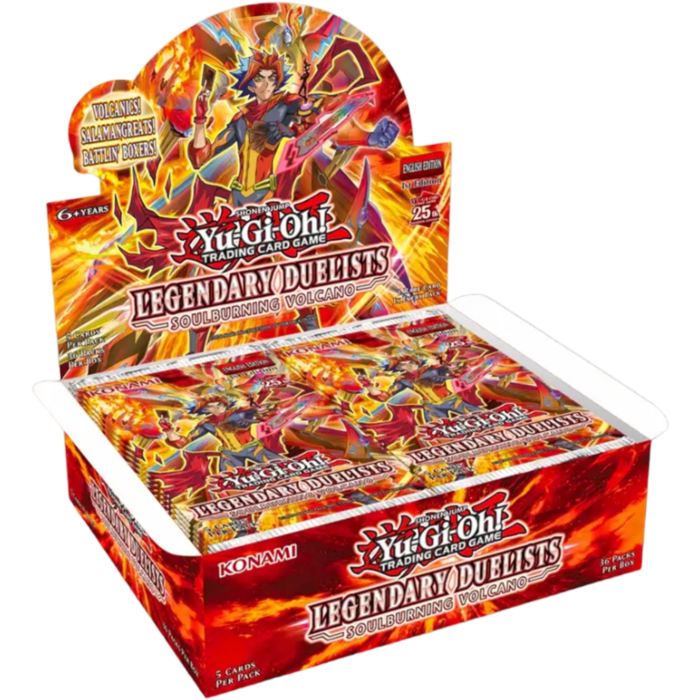 Yu-Gi-Oh! - Legendary Duelists Soulburning Volcano Booster Box (Display of 36)