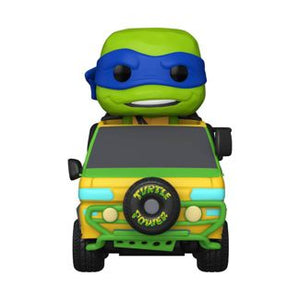 Funko POP! Rides: Teenage Mutant Ninja Turtles Mutant Mayhem - Leo in the Turtle Van