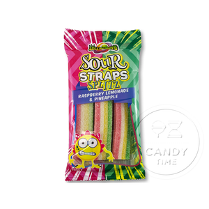 Lolliland Sour Straps Rasp Lemonade Pineapple 160g Bag