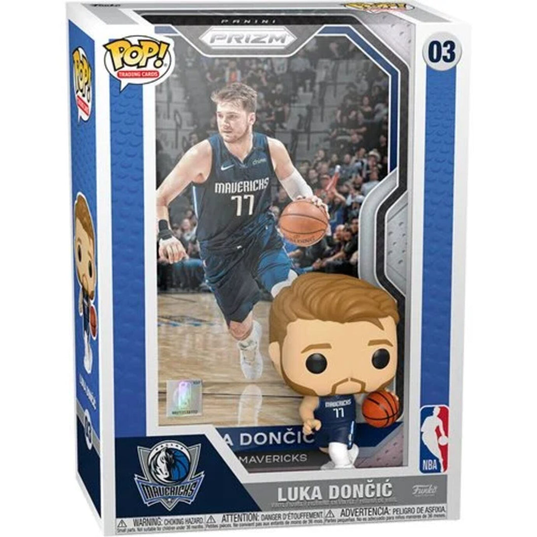 Funko POP! Trading Cards Prizm NBA Basketball Dallas Mavericks Luka Doncic #03