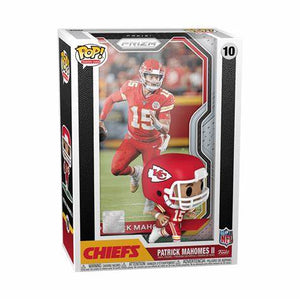 Funko POP! Trading Cards Prizm NBA NFL Kansas City Chiefs Patrick Mahomes #10