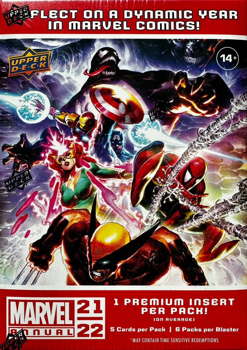 2021-22 UPPER DECK MARVEL ANNUAL BLASTER BOX