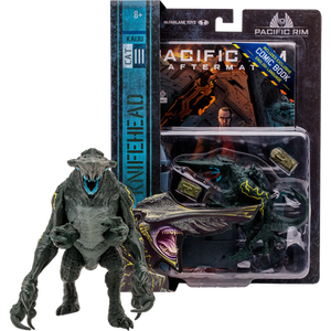Pacific Rim - Knifehead (Kaiju) 4" Scale Action Figure with Comic