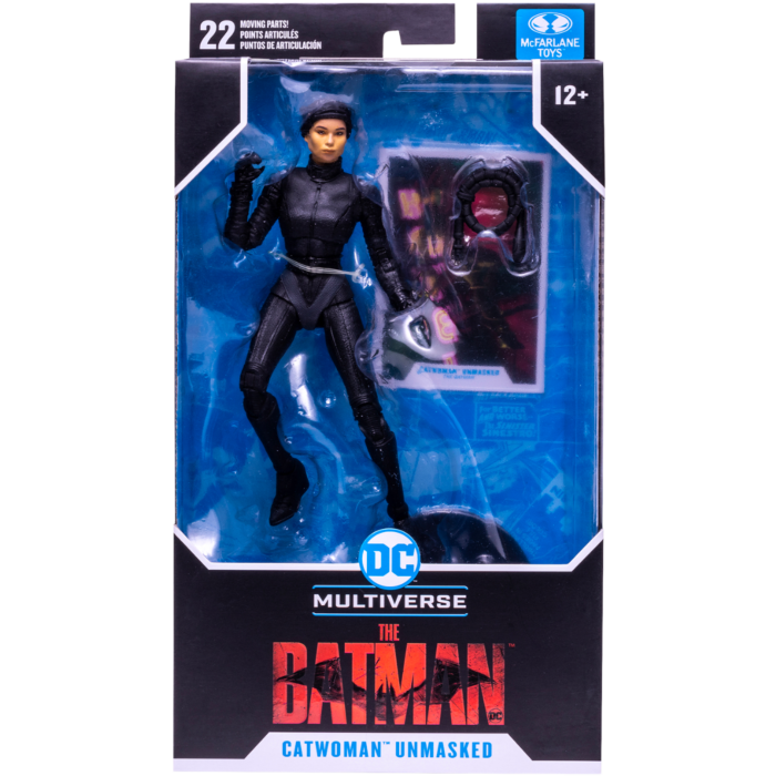 The Batman (2022) - Selina Kyle Catwoman (Unmasked) DC Multiverse 7” Scale Action Figure