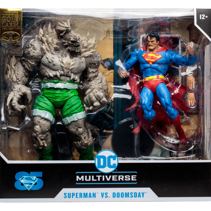 The Death of Superman - Superman vs. Doomsday DC Multiverse Gold Label 7