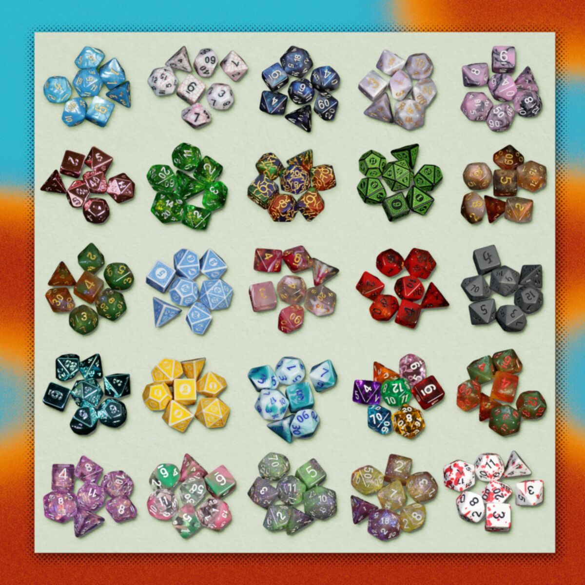 1985 Games Mystery Dice Standard