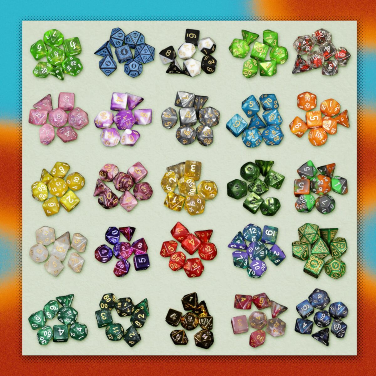 1985 Games Mystery Dice Standard