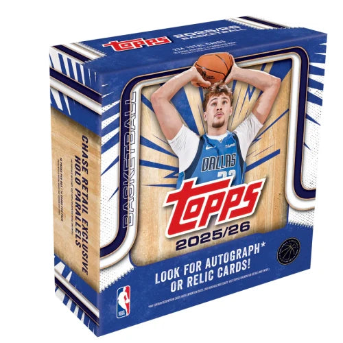 PRE ORDER EARLY JANUARY - 2025/26 Topps NBA Basketball Mega Box