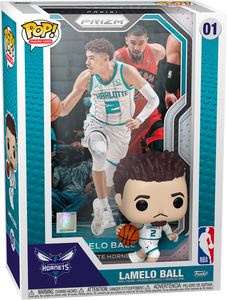 NBA Basketball - LaMelo Ball Pop! Trading Cards Vinyl Figure with Protector Case