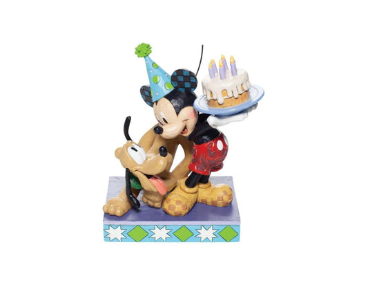 Disney Traditions Pluto and Mickey Mouse Birthday 6007058