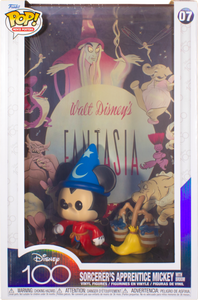 Fantasia (1941) - Sorcerer’s Apprentice Mickey With Broom Pop! Movie Poster Vinyl Figure