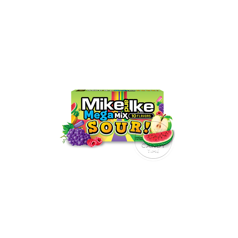Mike and Ike Mega Mix Sour Video Box