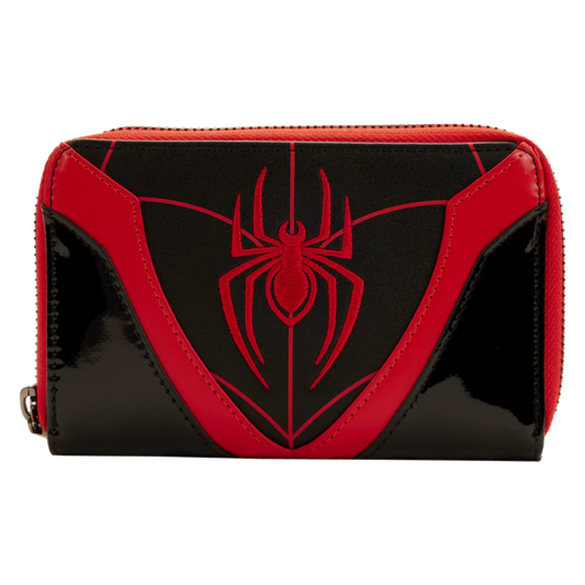 Spider-Man - Miles Morales Cosplay 4” Faux Leather Zip-Around Wallet