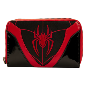 Spider-Man - Miles Morales Cosplay 4” Faux Leather Zip-Around Wallet