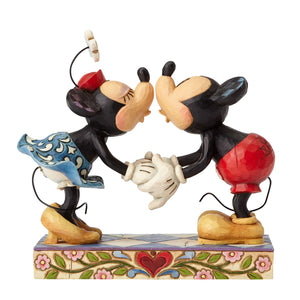 Disney Showcase Collection - 4013989 - Mickie and Minnie "Smooch For My Sweetie" Figurine
