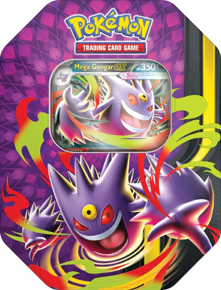 Pokemon TCG Mega Moonlight Tin - Assorted