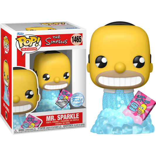 Funko Pop! - The Simpsons - Mr. Sparkle Diamond Glitter Pop! Vinyl Figure #1465