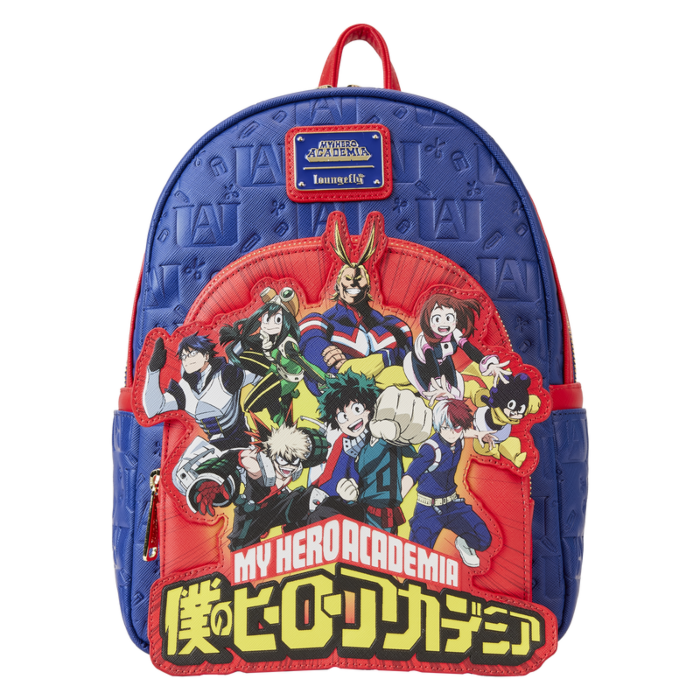 My Hero Academia - Group Logo 11” Faux Leather Mini Backpack