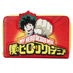 My Hero Academia - Izuku Punch 4” Faux Leather Zip-Around Wallet