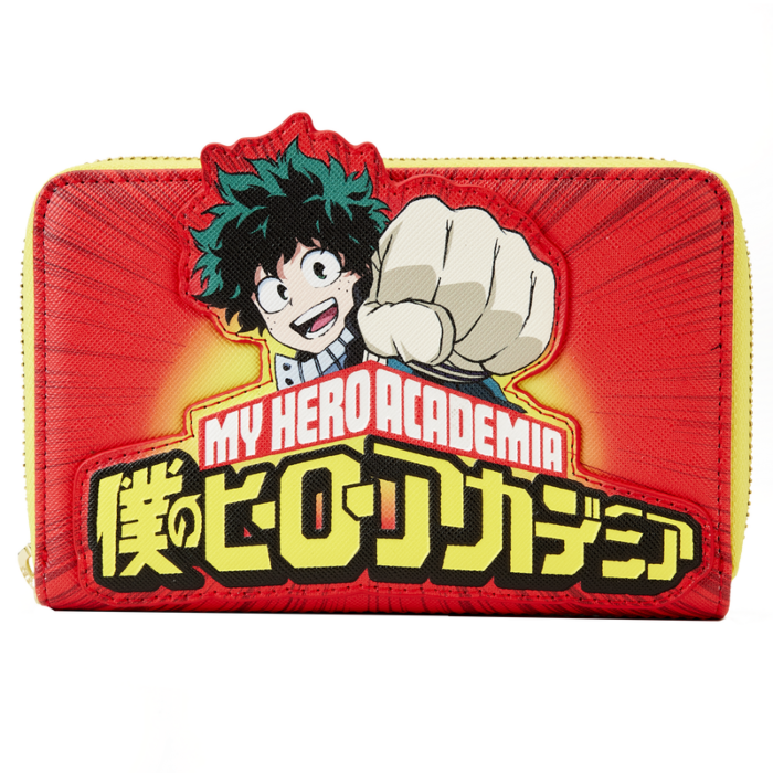 My Hero Academia - Izuku Punch 4” Faux Leather Zip-Around Wallet