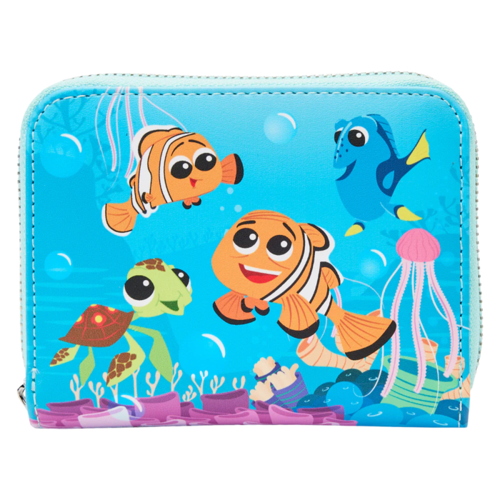 Finding Nemo - 20th Anniversary Glow in the Dark 4” Faux Leather Zip-Around Wallet